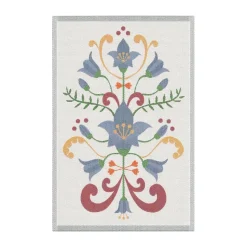 Lindas blåklocka kitchen towel 40x60 cm, Blue-grey