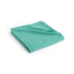 Linen throw 240x260 cm, Emerald green