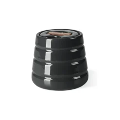 Lines sugar bowl, dark grey