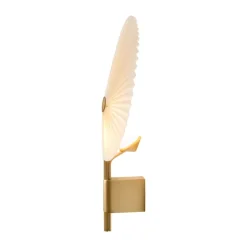 Liris wall lamp, Brass