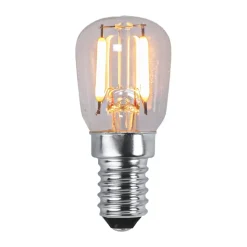 Lit dimmable light bulb E14 150lm filament, Clear, 2100K