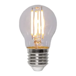 Lit dimmable light bulb E27 250lm filament, Clear, 2100K