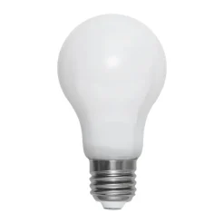 Lit dimmable light bulb E27 806lm, Opal, 3000K