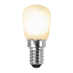 Lit dimmable light bulb E14 150lm filament, Opal, 3000K