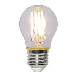 Lit dimmable light bulb E27 250lm filament, Clear, 3000K