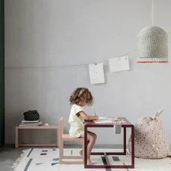 Little Architect table, Rose