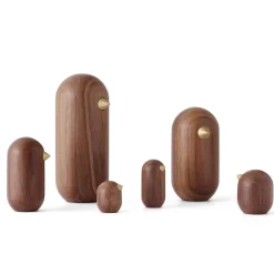 Little Bird figure walnut, 5 cm