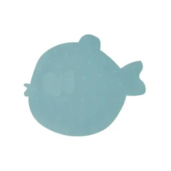 Little Finn bath mat, Dusty blue