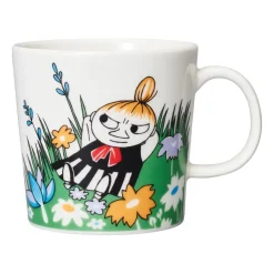 Little My and meadow Moomin mug, White-multi