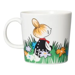 Little My and meadow Moomin mug, White-multi