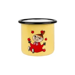 Little My enamel mug 25 cl, Yellow