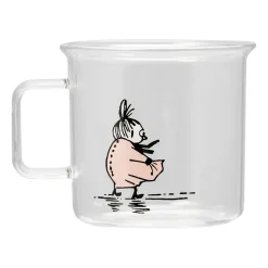 Little My glass mug 35 cl, Clear