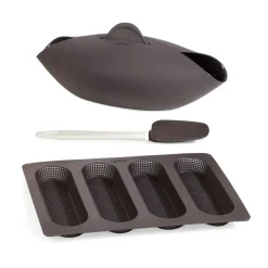 Lékué bread baking kit 3 pieces, Brown