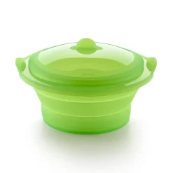 Lékué collapsible steamer, Green