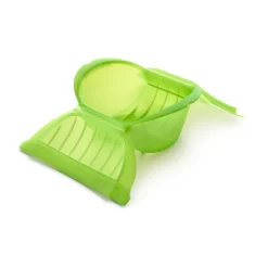 Lékué deep steamer micro 1–2 servings., Green