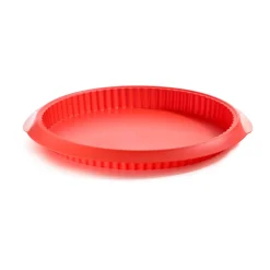 Lékué quiche pie form silicone Ø28 cm, Red