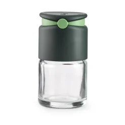 Lékué spice container with dosing lid 4-pack, Grey