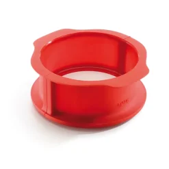 Lékué springform with plate red, 15 cm