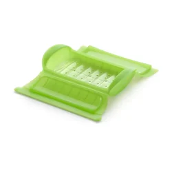 Lékué steam cooker micro tray 1-2 servings., Green