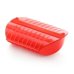 Lékué steamer micro 3-4 servings., Red