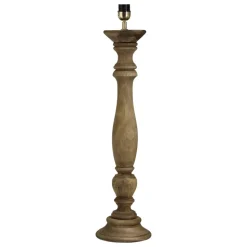 Lodge lamp base aged brown, 63 cm
