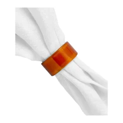 Loop napkin ring 2-pack, Amber