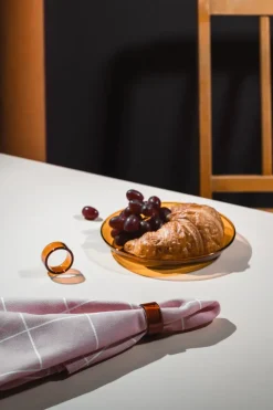 Loop napkin ring 2-pack, Amber
