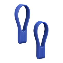 Loop towel hanger magnets 2-pack, Indigo Blue