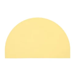 Lumi silicone placemat, Lemon