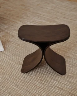 Luno stool 48x28x72 cm, Dark oak