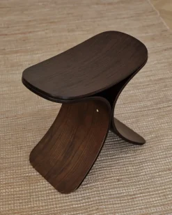 Luno stool 48x28x72 cm, Dark oak