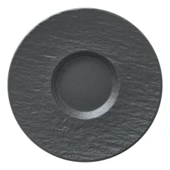 Manufacture Rock coffee saucer Ø15.5 cm, Black