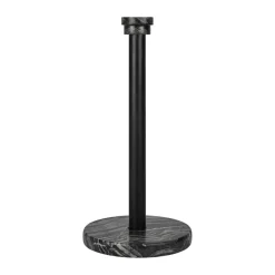 Marble paper towel holder, Black-grey