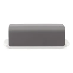 Mattina butter dish 9.5x21 cm, Dark grey