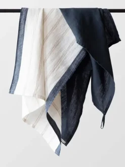 Maya kitchen towel 50x70 cm, Natural stripe