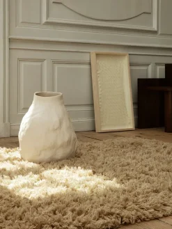 Meadow High Pile rug 200x300 cm, Light sand