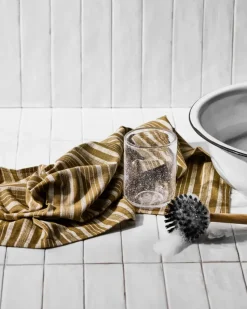 Meraki kitchen towel 50x70 cm 2-pack, Dark olive