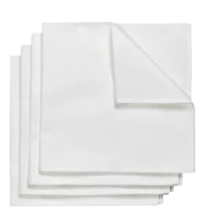 Metric napkin 47x47 cm 4-pack, White