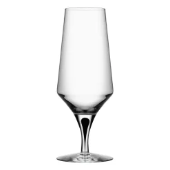 Metropol beer glass 46 cl, Clear / Black