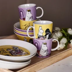 Misabel yellow Moomin mug, 30 cl