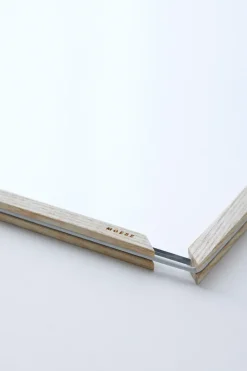Moebe ash frame A3 31.9x44.1 cm, Transparent. Wood. Black