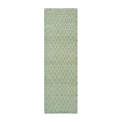 Mohini wool rug 80x250 cm, Green