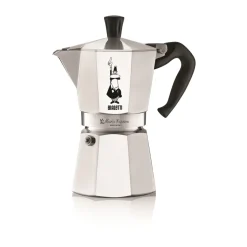 Moka coffee maker 6 cups, Silver