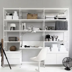 Molto 560 drawer module, White including white metal frame