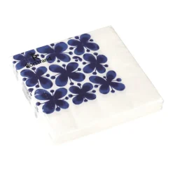 Mon Amie napkin 20-pack, blue-white