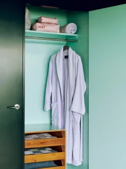 Mono bathrobe, S/M Lavender