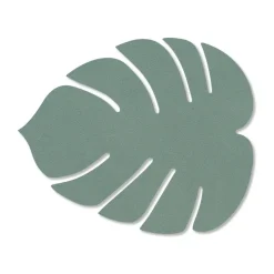 Monstera Leaf Nupo coaster, Pastel green
