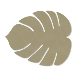 Monstera Leaf Nupo coaster, Herbal dust
