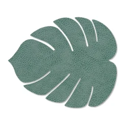 Monstera Leaf Nupo placemat S, Pastel green