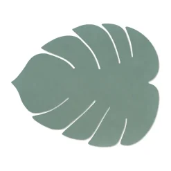 Monstera Leaf Nupo placemat L, Pastel green